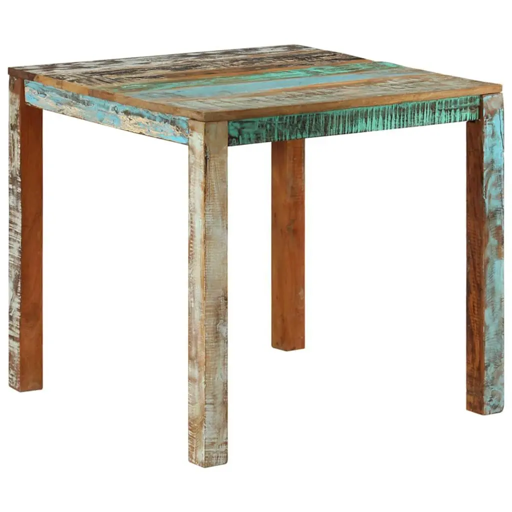 Rustic Handmade Dining Table in Solid Reclaimed Wood