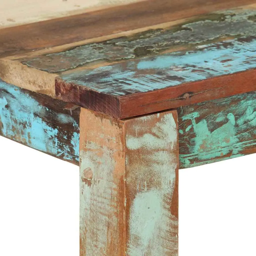 Rustic Handmade Dining Table in Solid Reclaimed Wood