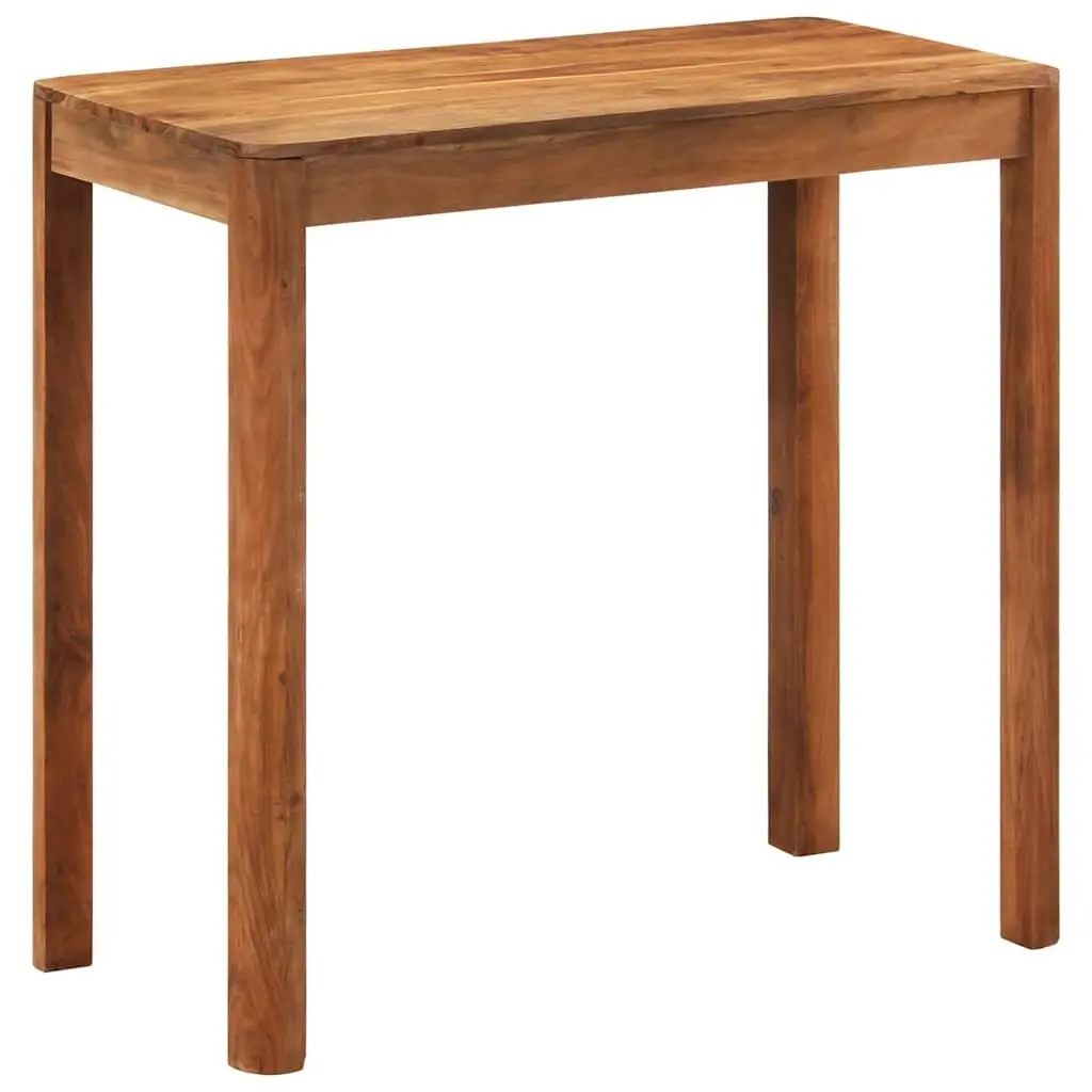 Honey Brown Acacia Bar Table for Dining Spaces