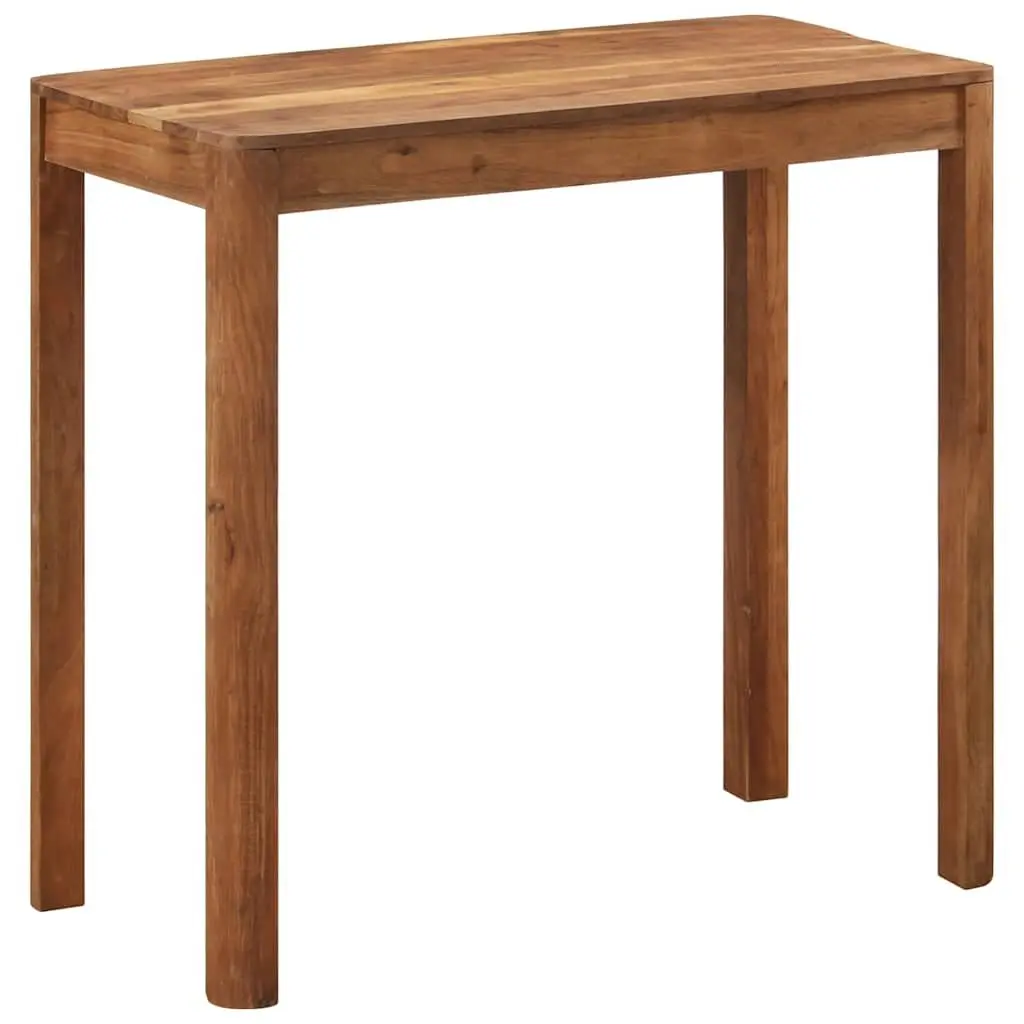 Honey Brown Acacia Bar Table for Dining Spaces