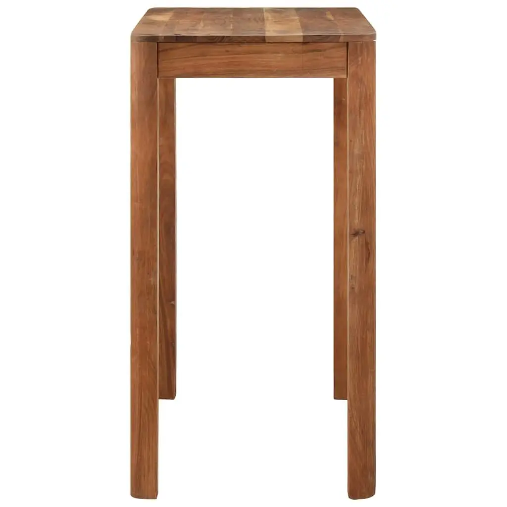 Honey Brown Acacia Bar Table for Dining Spaces