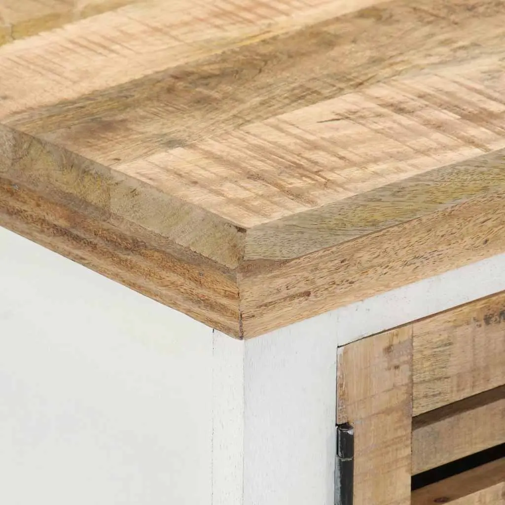 Solid Wood Mango TV Cabinet for Living Room Storage