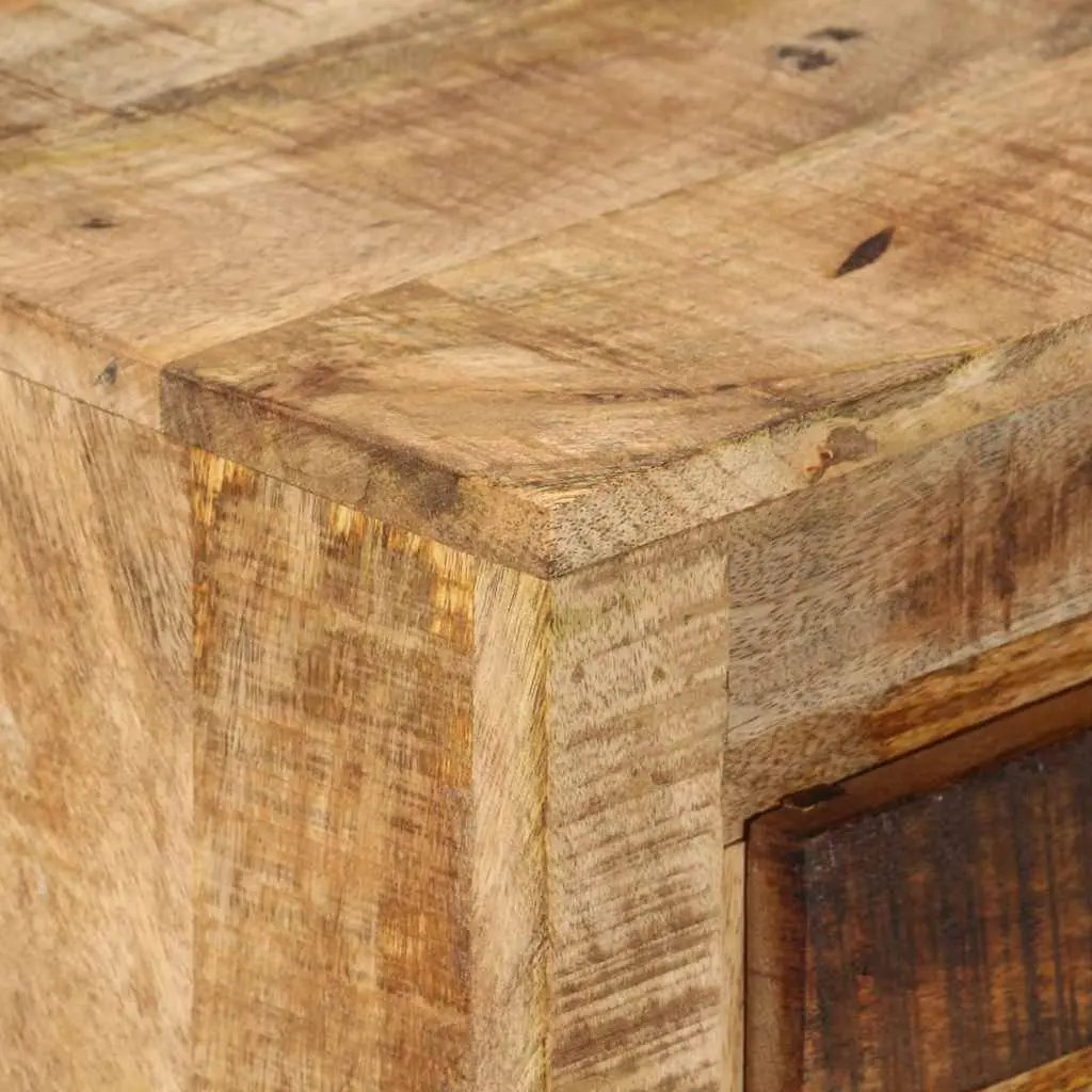 Solid Mango Wood Drawer Cabinet with 3 Drawers