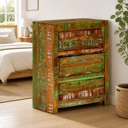 Multicolour Drawer Cabinet Chest of Drawers
