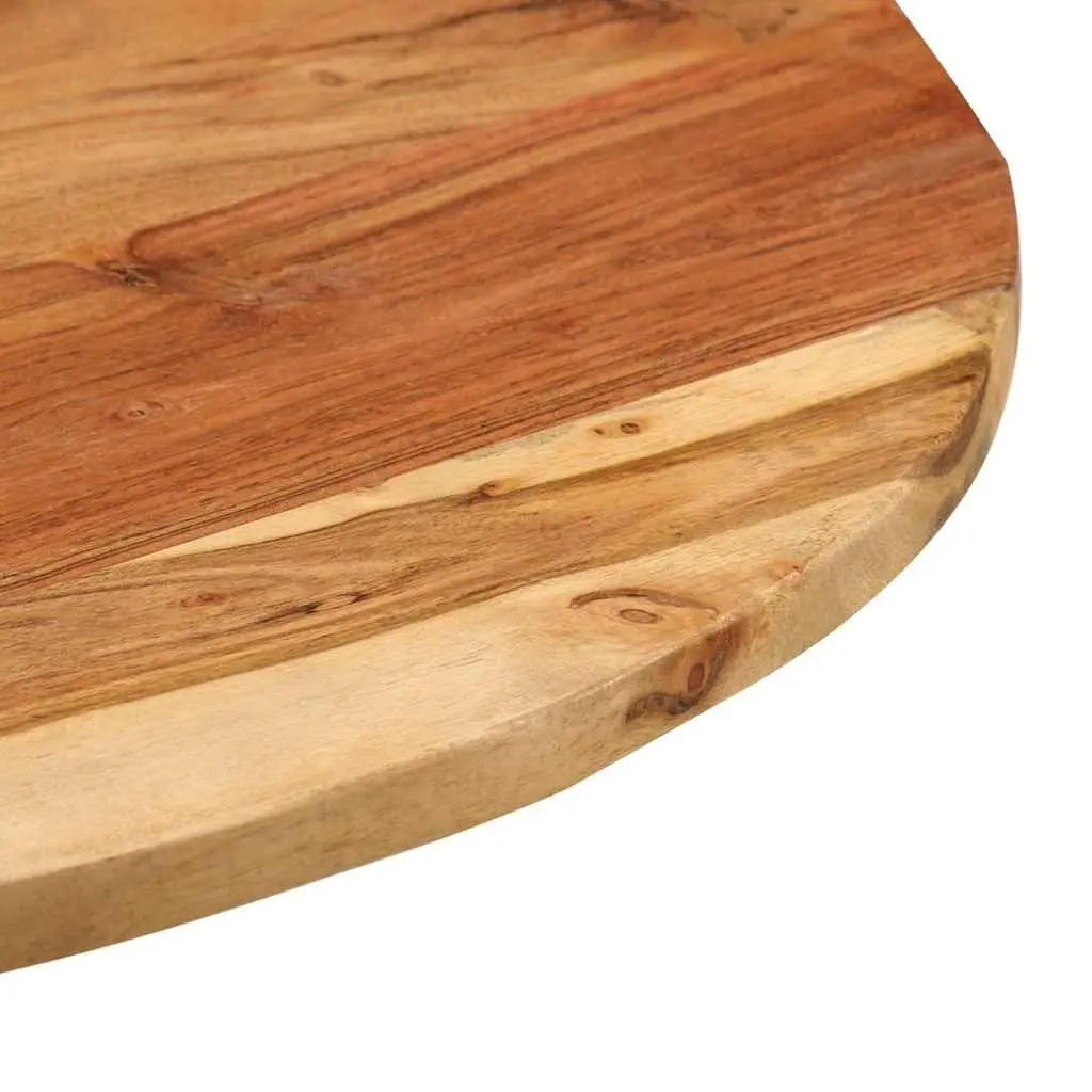 Adjustable Side End Table with Solid Wood