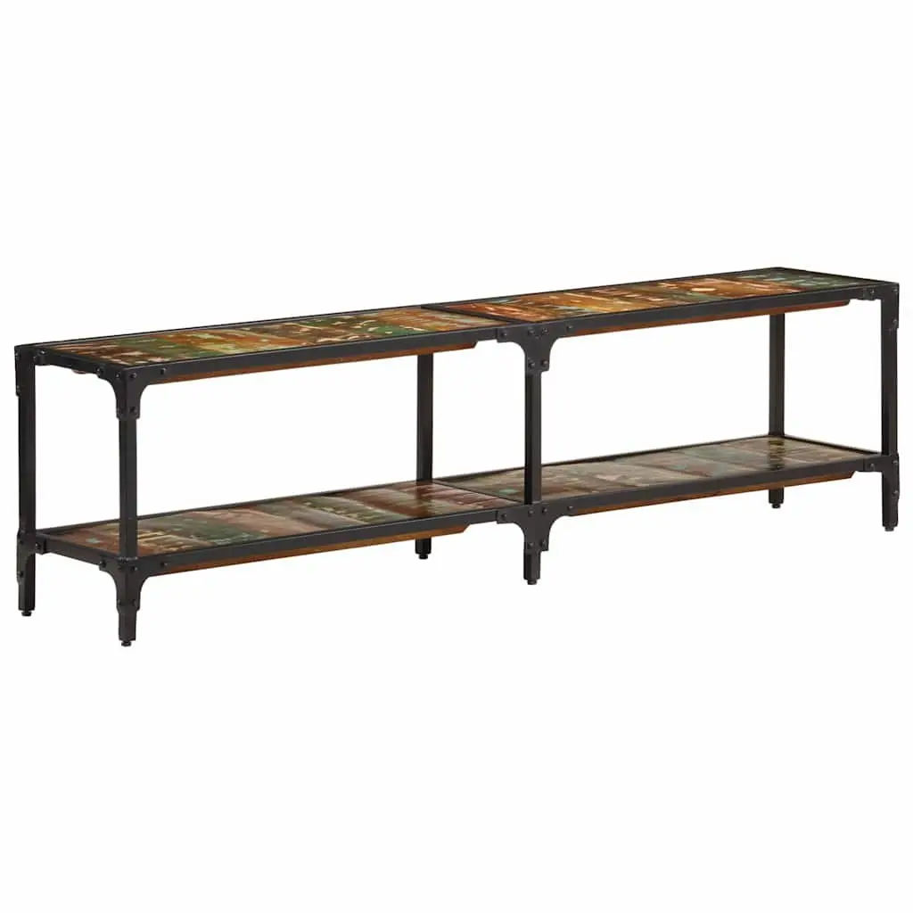 TV Cabinet Vintage Antique Style 150x30x41 cm Solid Reclaimed Wood