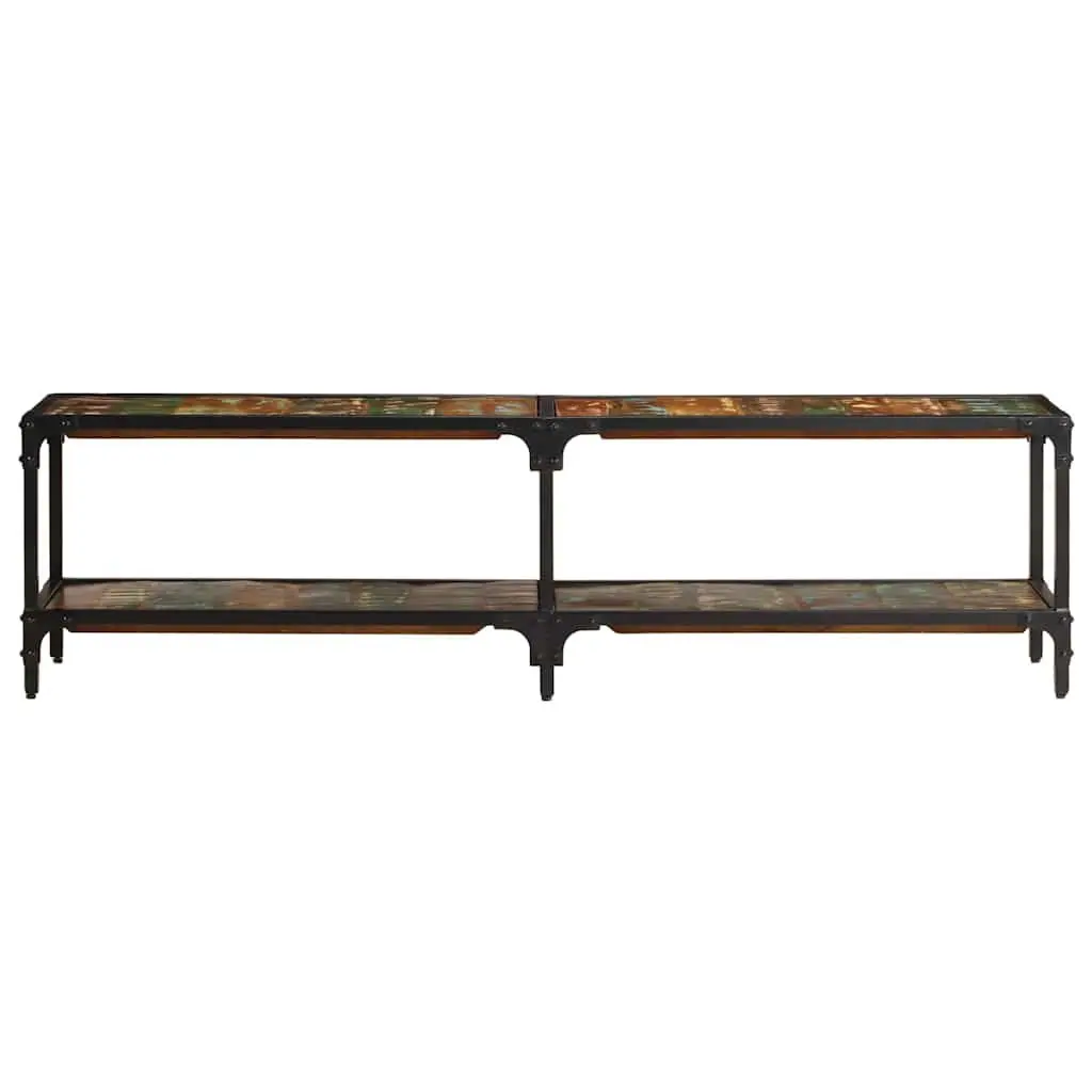 TV Cabinet Vintage Antique Style 150x30x41 cm Solid Reclaimed Wood