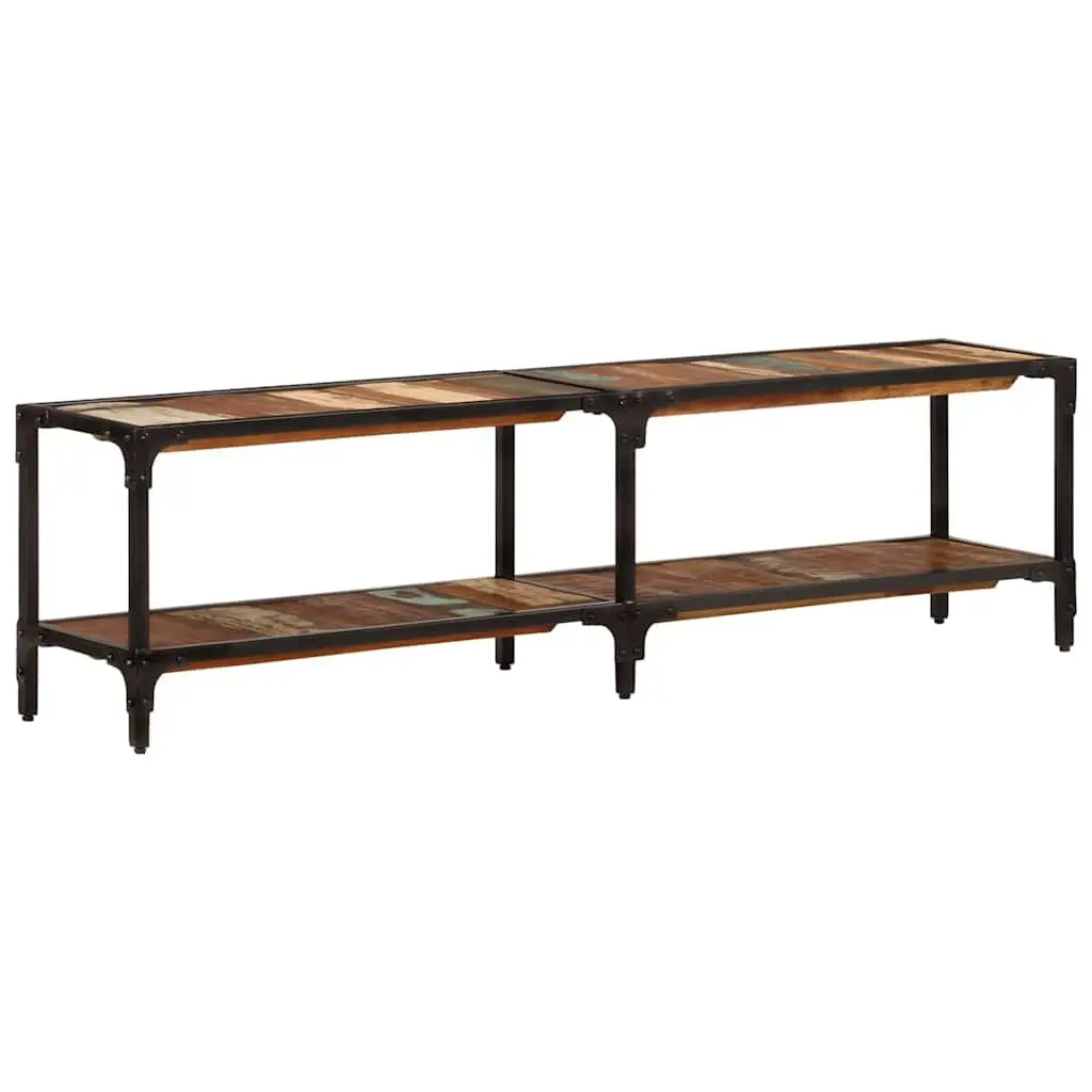TV Cabinet Vintage Antique Style 150x30x41 cm Solid Reclaimed Wood