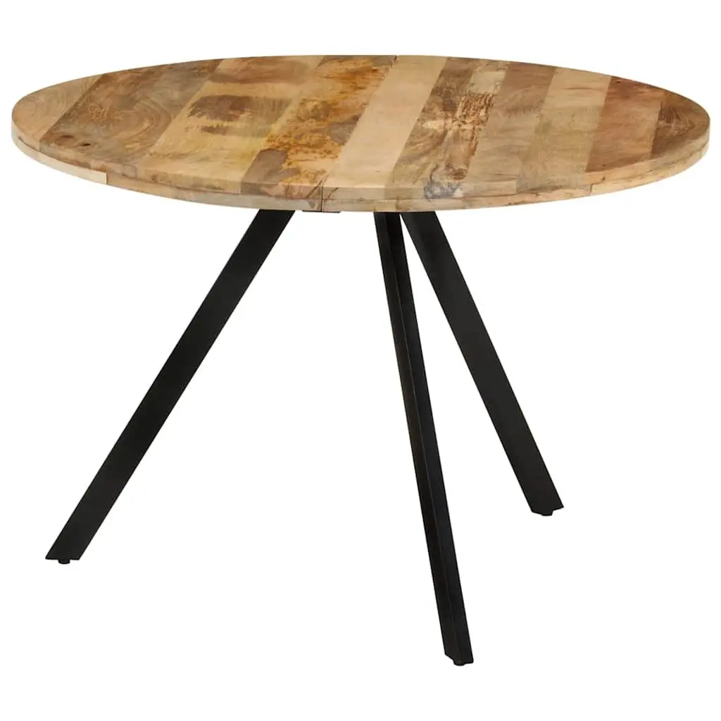 Solid Wood Mango Dining Table 110x75cm in Brown