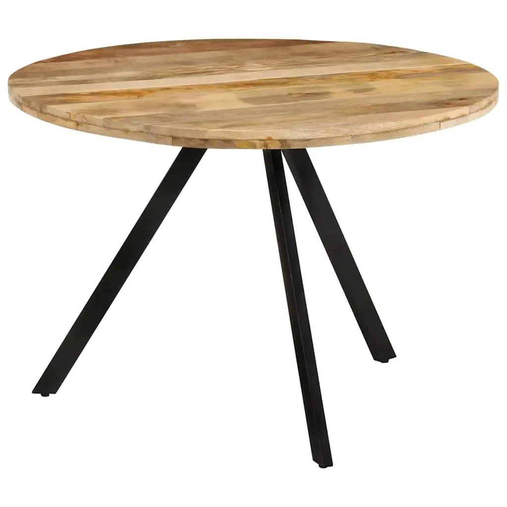 Solid Wood Mango Dining Table 110x75cm in Brown