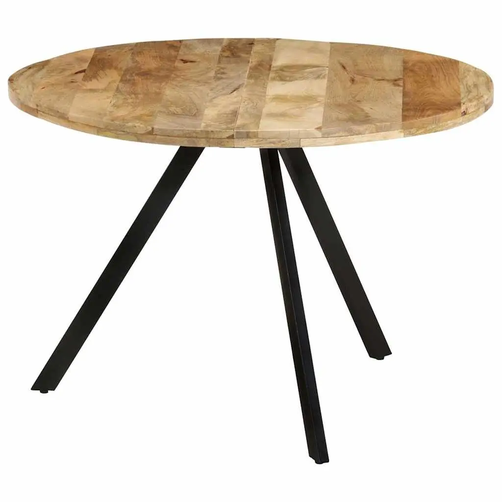 Solid Wood Mango Dining Table 110x75cm in Brown
