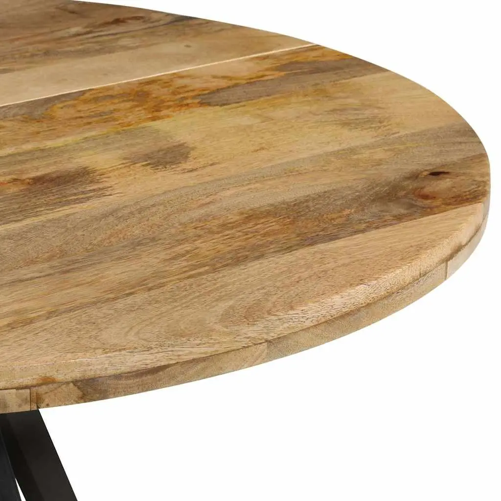 Solid Wood Mango Dining Table 110x75cm in Brown