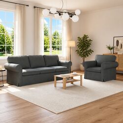 Grey Modular Sofa Set for Modern Living Rooms