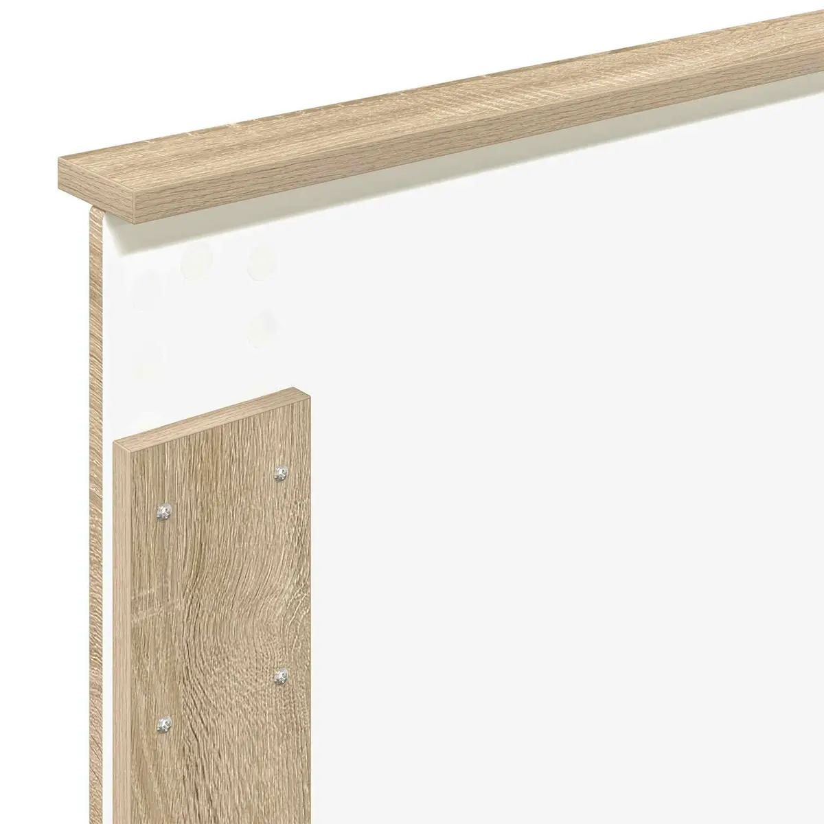 Sonoma Oak Bed Frame with Storage Drawer 90 x 190 cm