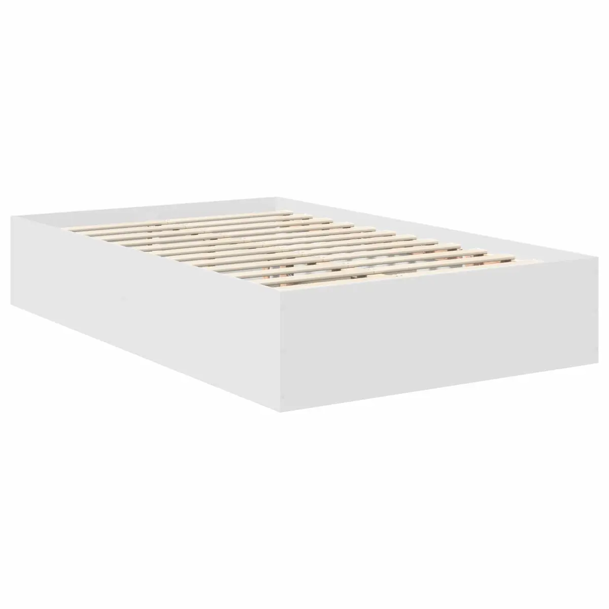White Bed Frame with Headboard, Easy Care