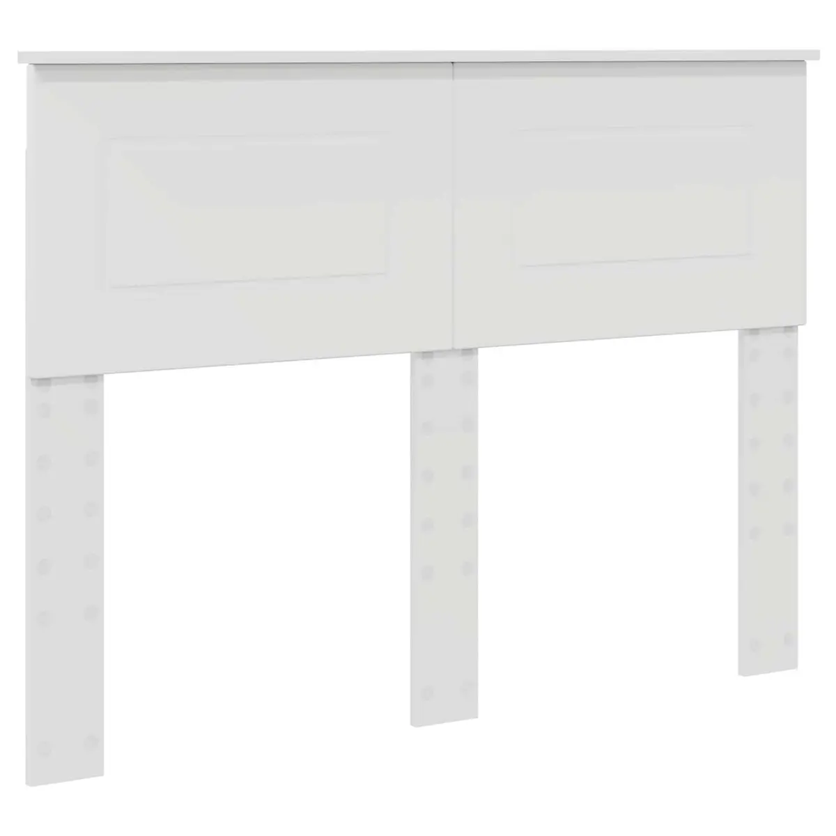 White Bed Frame with Headboard, Easy Care