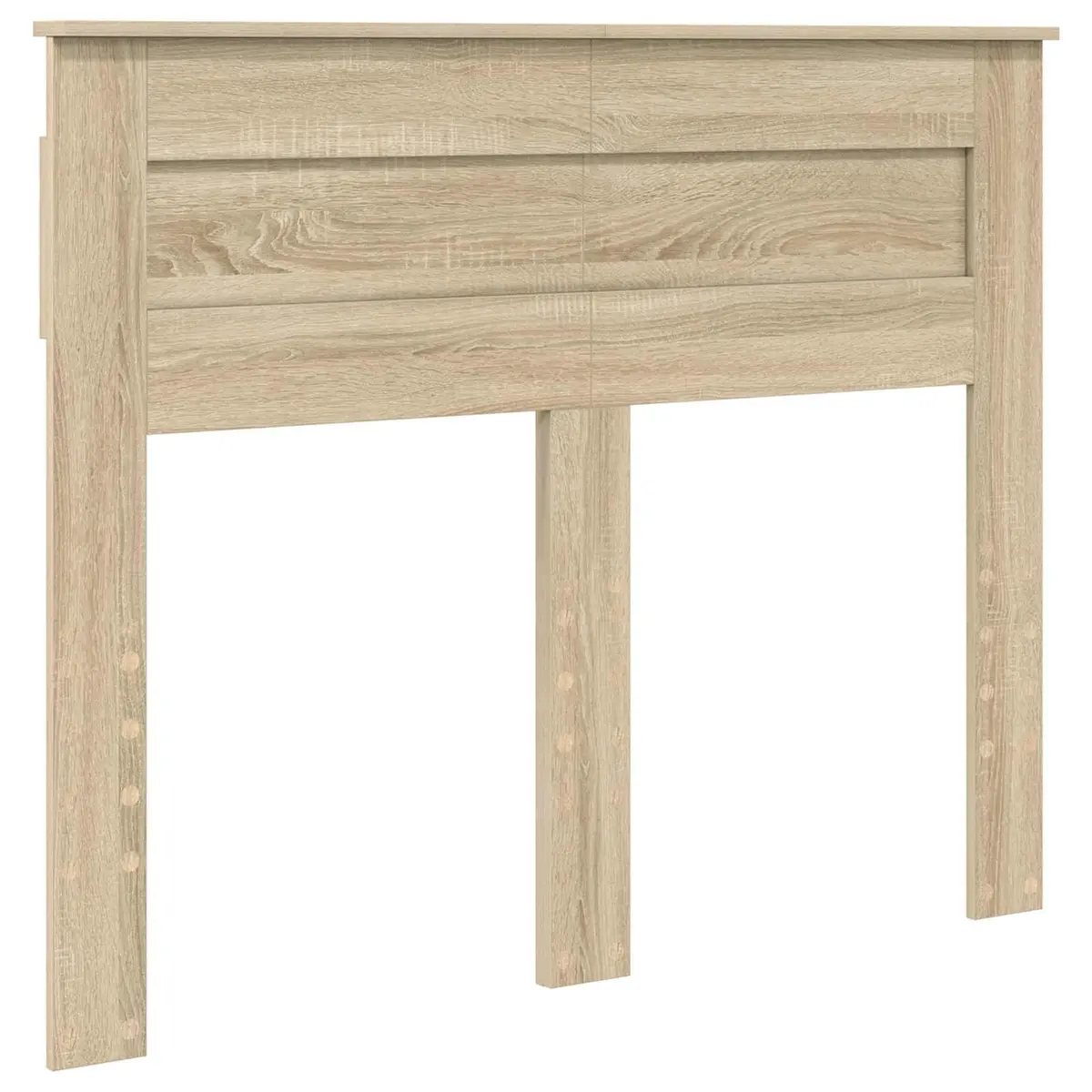 Bed Frame with Storage Drawer Sonoma Oak Brown 135 x 190 cm Engineered Wood