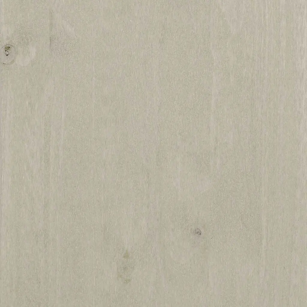 White Sideboard Buffet 79x40x80 cm Solid Pine Wood Drawer Cabinet Highboard