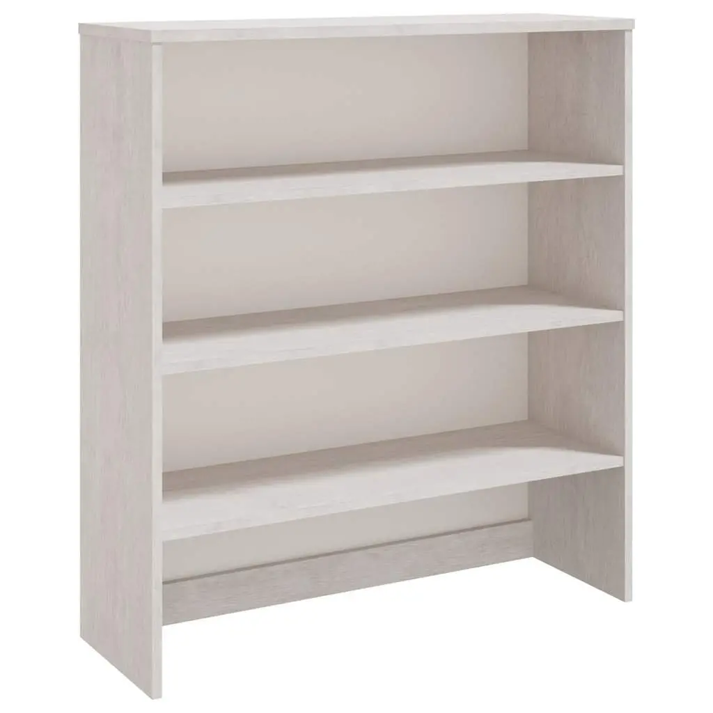 Solid Pine Highboard Top Sideboard Cabinet Storage 90x30x100cm