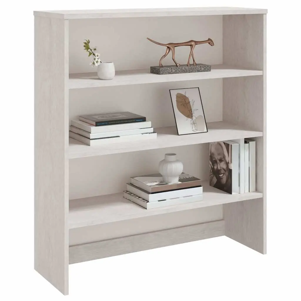 Solid Pine Highboard Top Sideboard Cabinet Storage 90x30x100cm