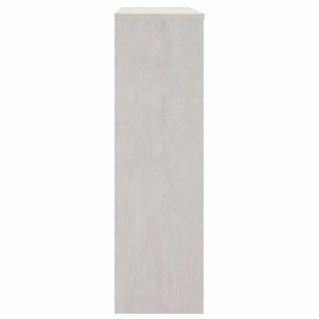 Solid Pine Highboard Top Sideboard Cabinet Storage 90x30x100cm