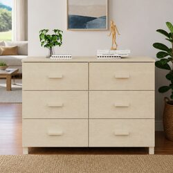 Honey Brown Wooden Sideboard Buffet Cabinet