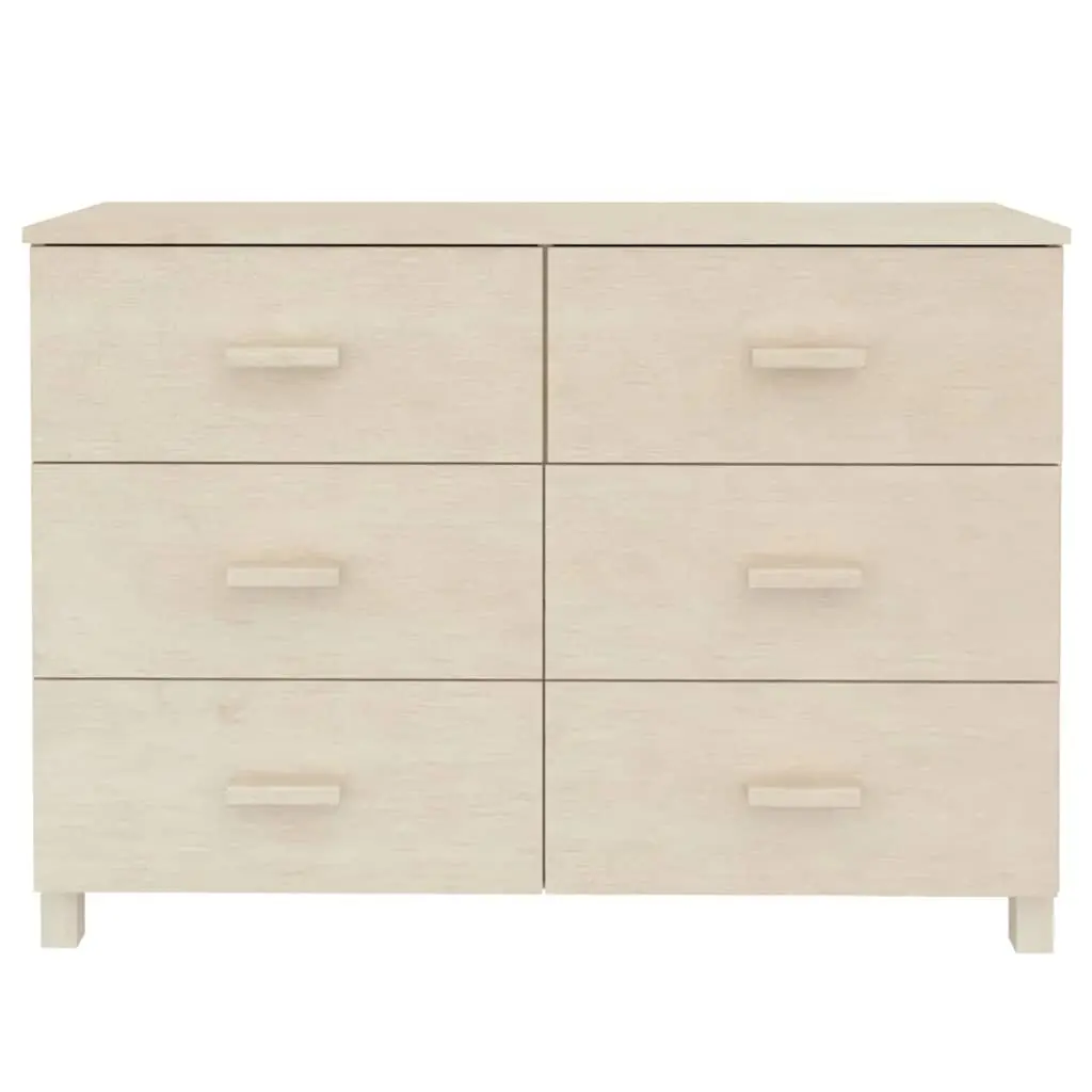 Honey Brown Wooden Sideboard Buffet Cabinet