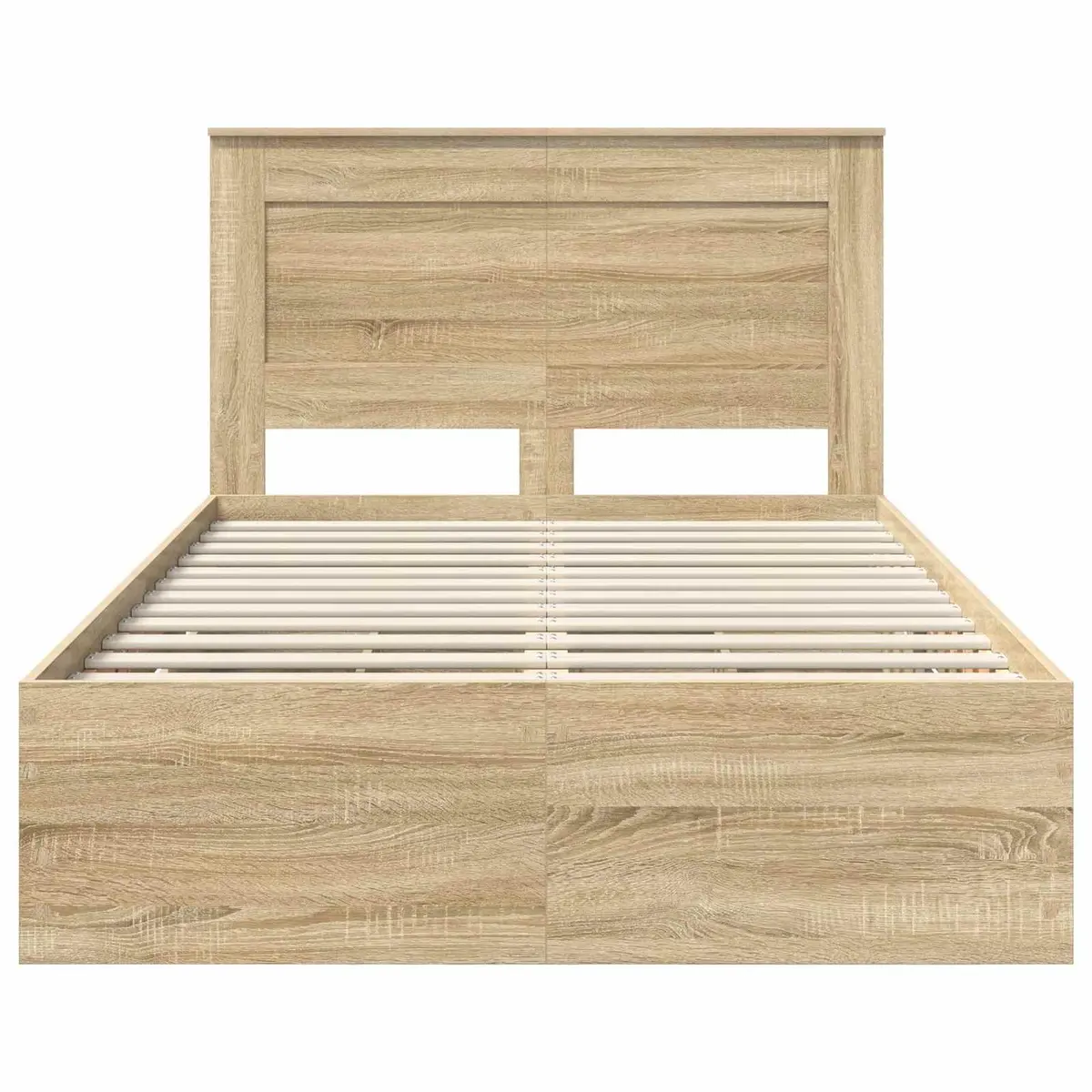 Storage Drawer Bed Frame in Sonoma Oak 135 x 190 cm