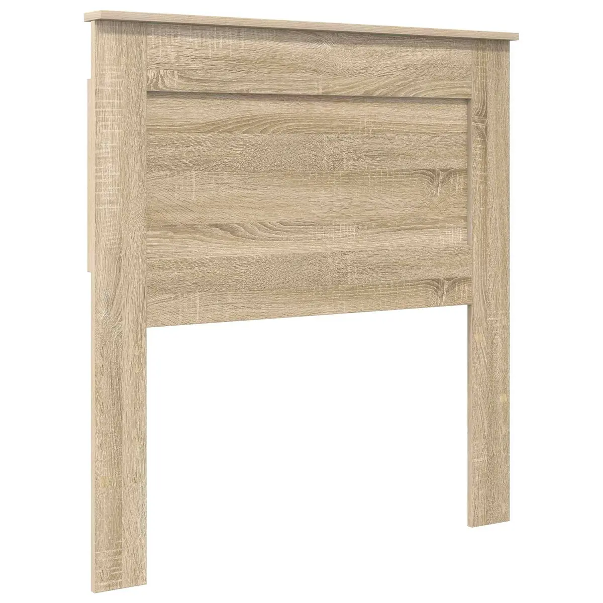 Bed Frame Modern Brown 90 x 190 cm Engineered Wood with Storage Drawer