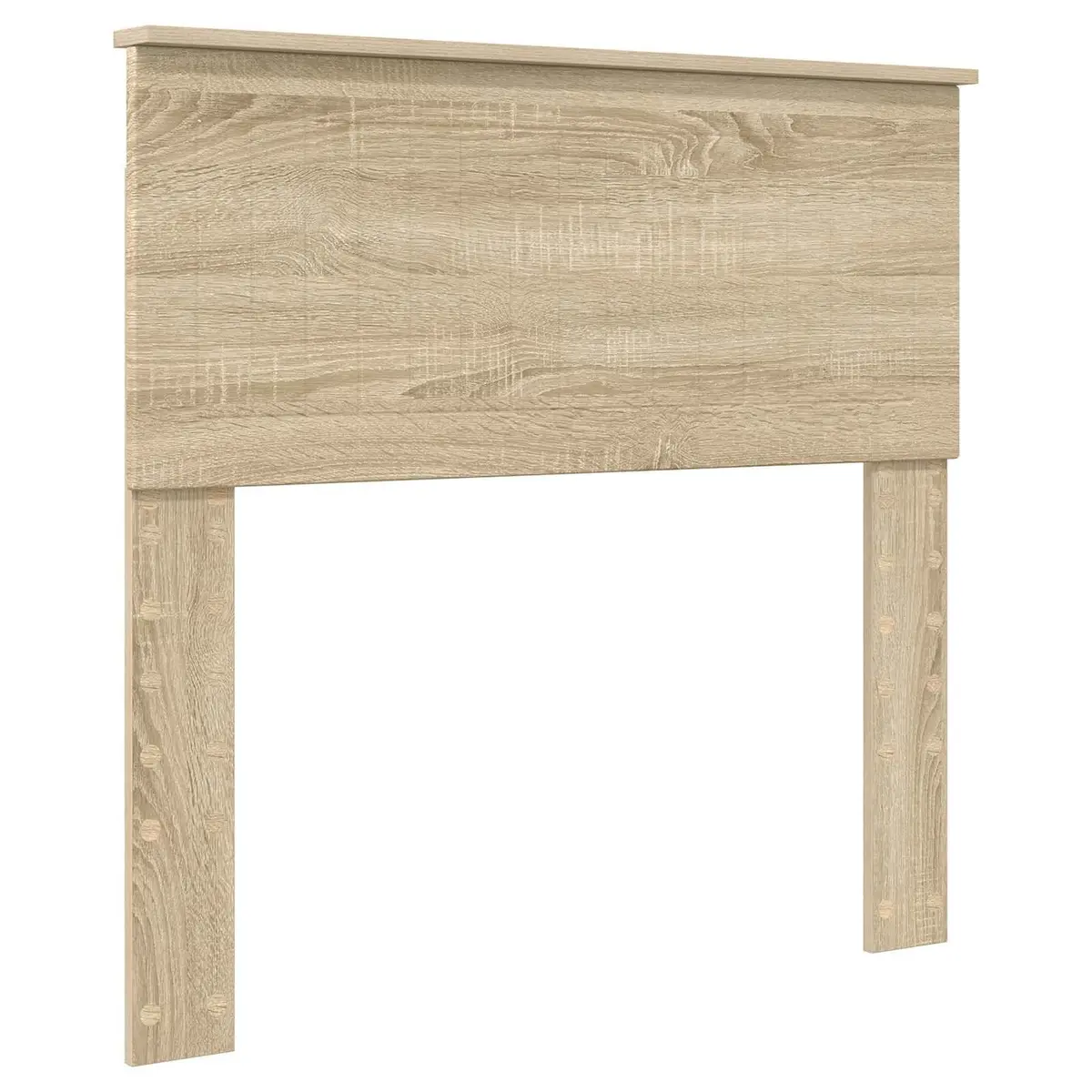 Brown Bed Frame with Storage Drawer 90 x 190 cm