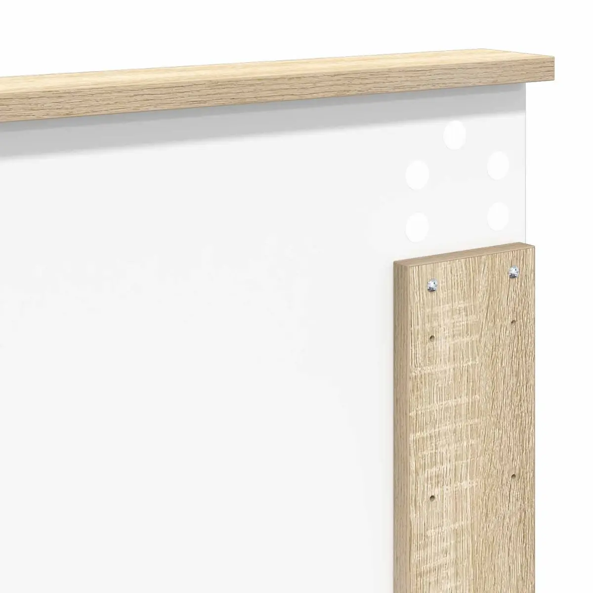 Bed Frame with Drawer Storage Sonoma Oak 150 x 200 cm Engineered Wood