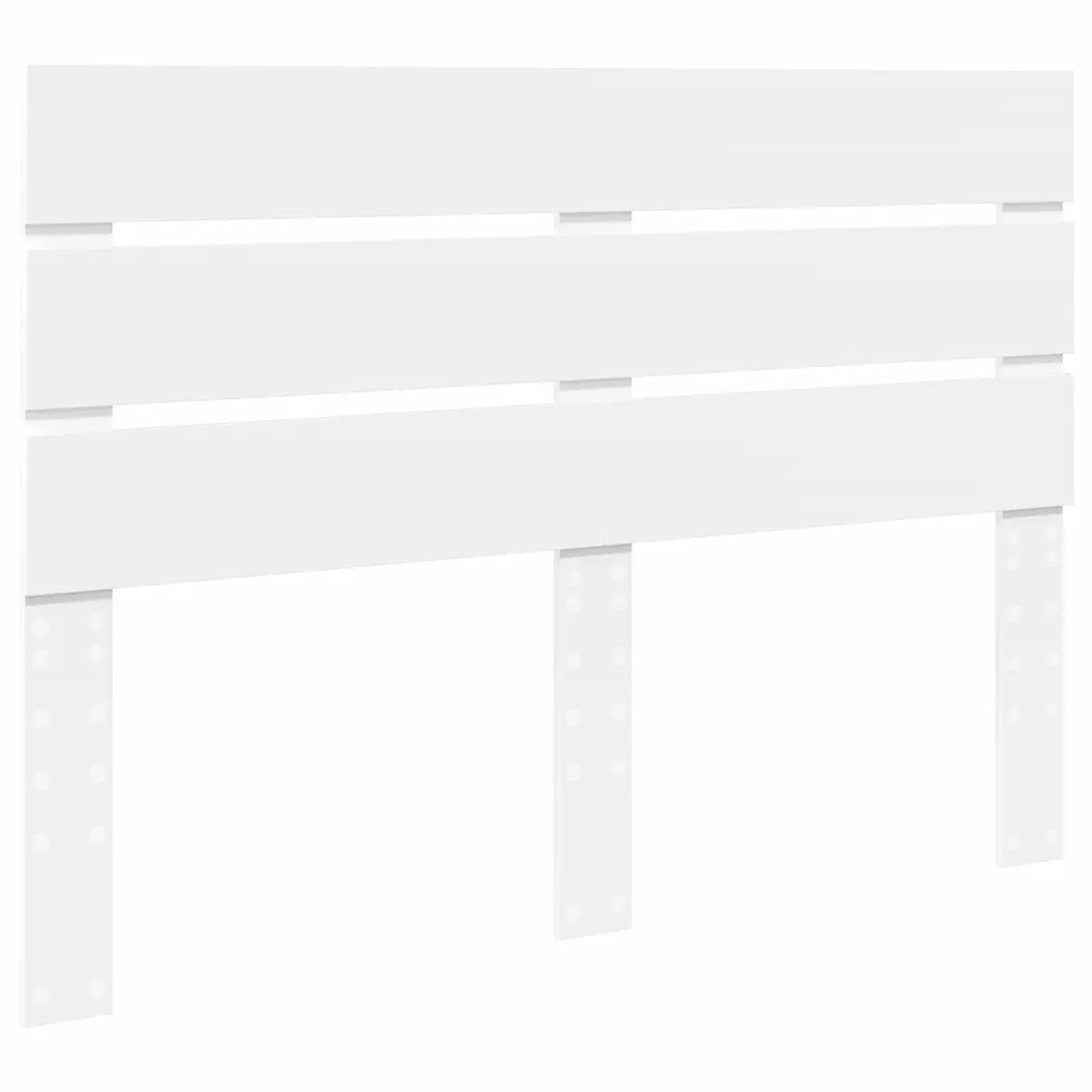 White Bed Frame with Storage Drawers 150x200cm