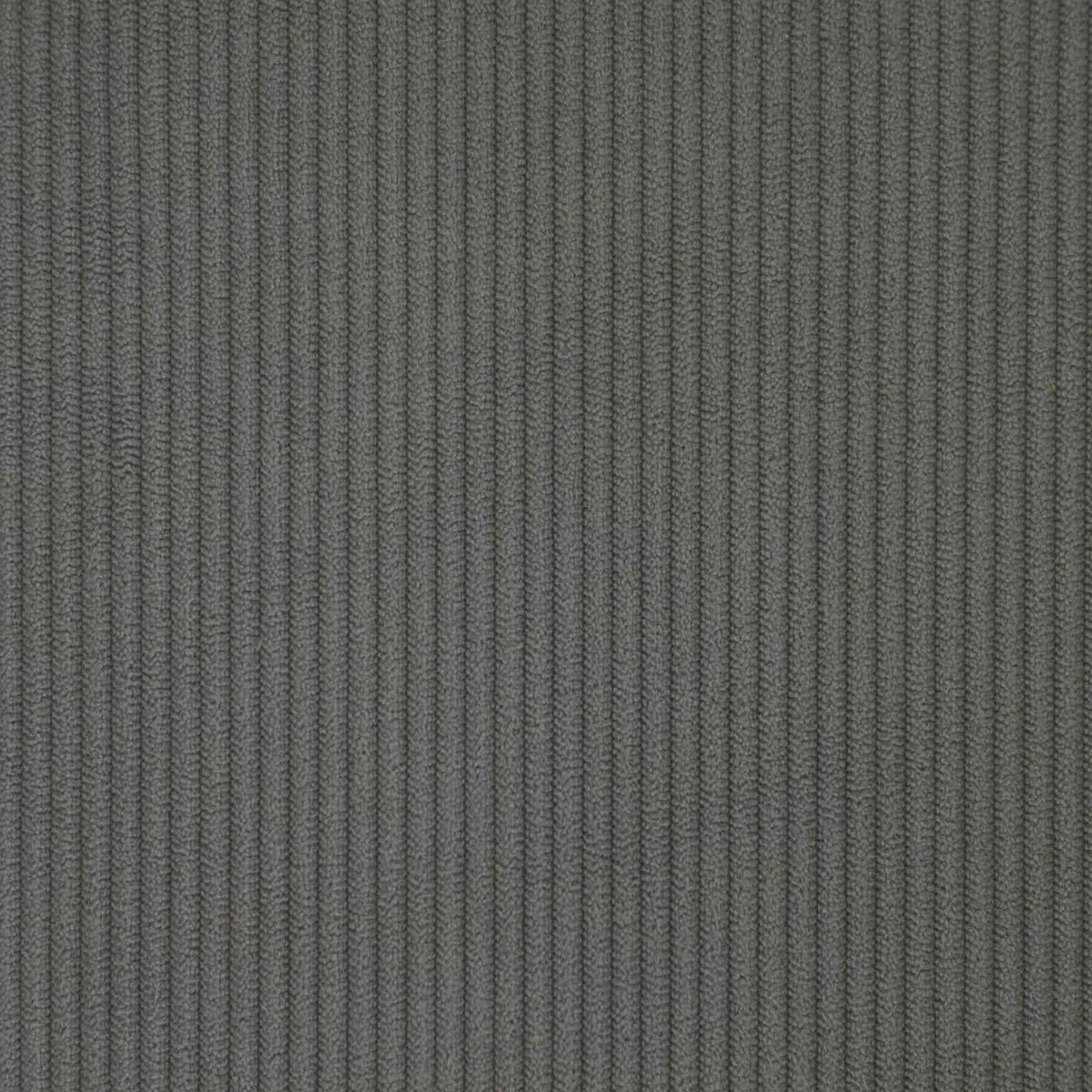 Dark Grey Bed Frame with Corduroy Headboard 90 x 190 cm