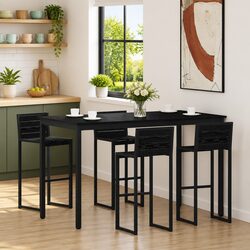 Rectangular Standing Bar Table for Kitchen and Dining