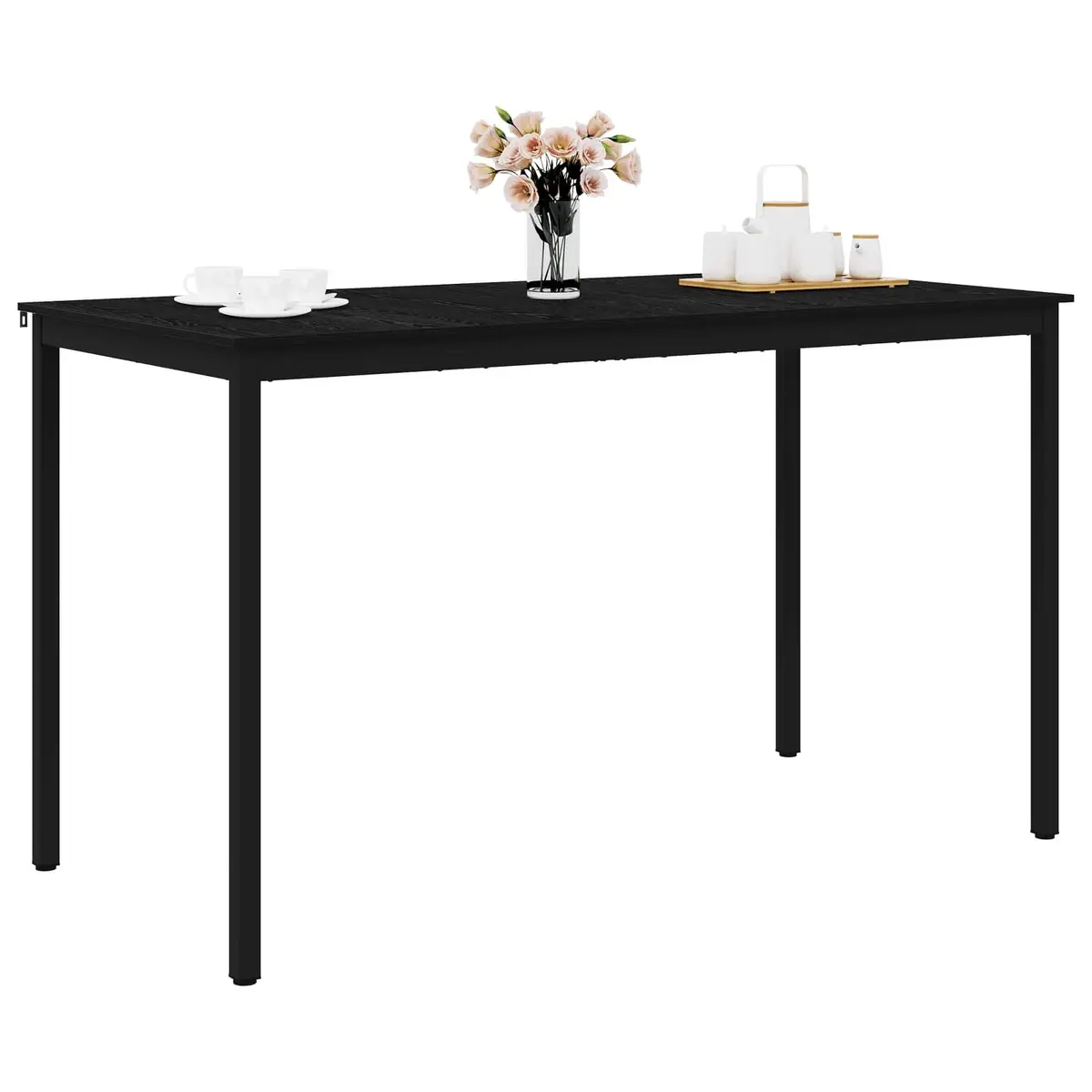 Rectangular Standing Bar Table for Kitchen and Dining