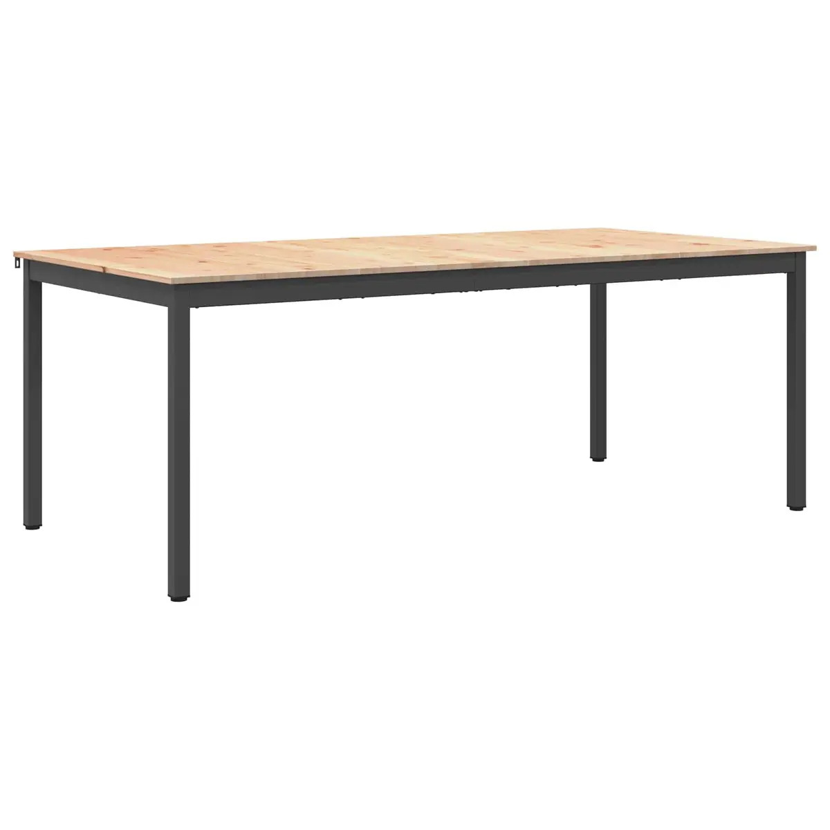 Solid Pine Wood Dining Table 200 x 100 x 75 cm