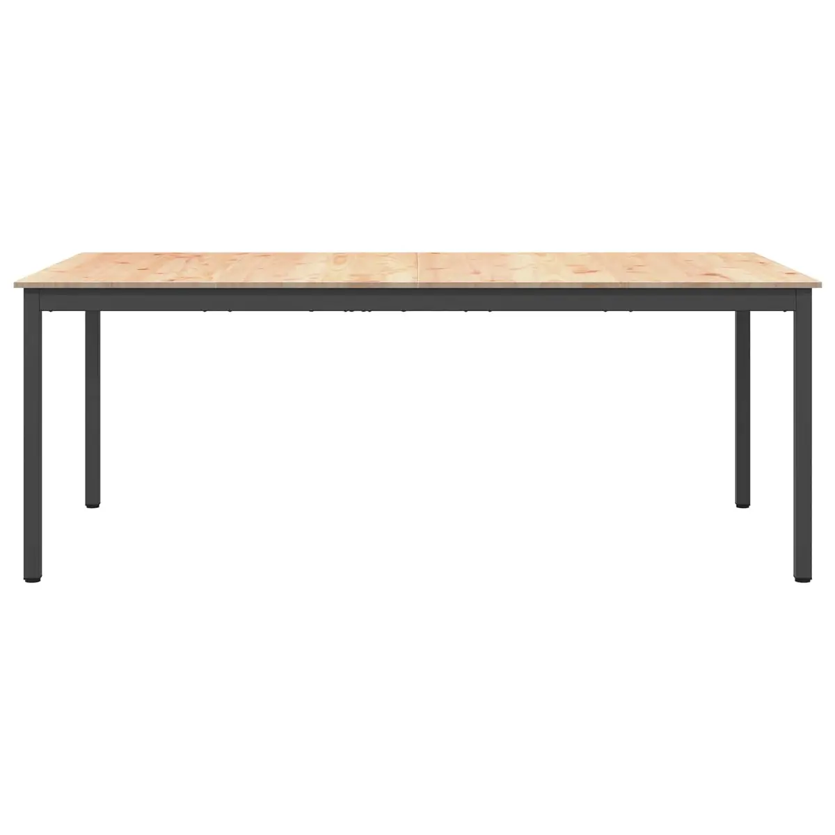 Solid Pine Wood Dining Table 200 x 100 x 75 cm