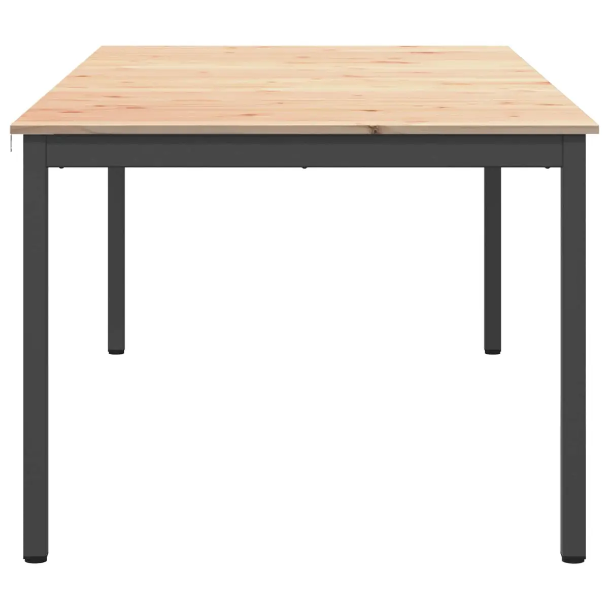 Solid Pine Wood Dining Table 200 x 100 x 75 cm