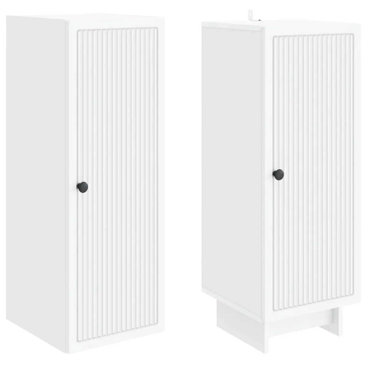 White Cabinet Set for Home Organization