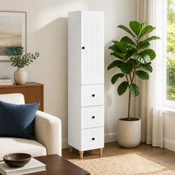 Versatile 2-Piece Storage Cabinet Set for Indoor and Outdoor