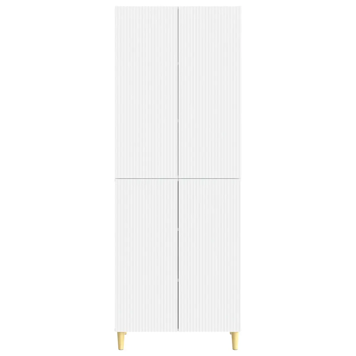 Cabinet Set 2 Pieces Storage Furniture with Drawers Compartments Modern Home