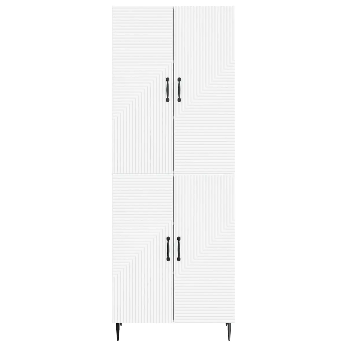 Cabinet Set Modern 66 x 34.5 x 89.5 cm Engineered Wood