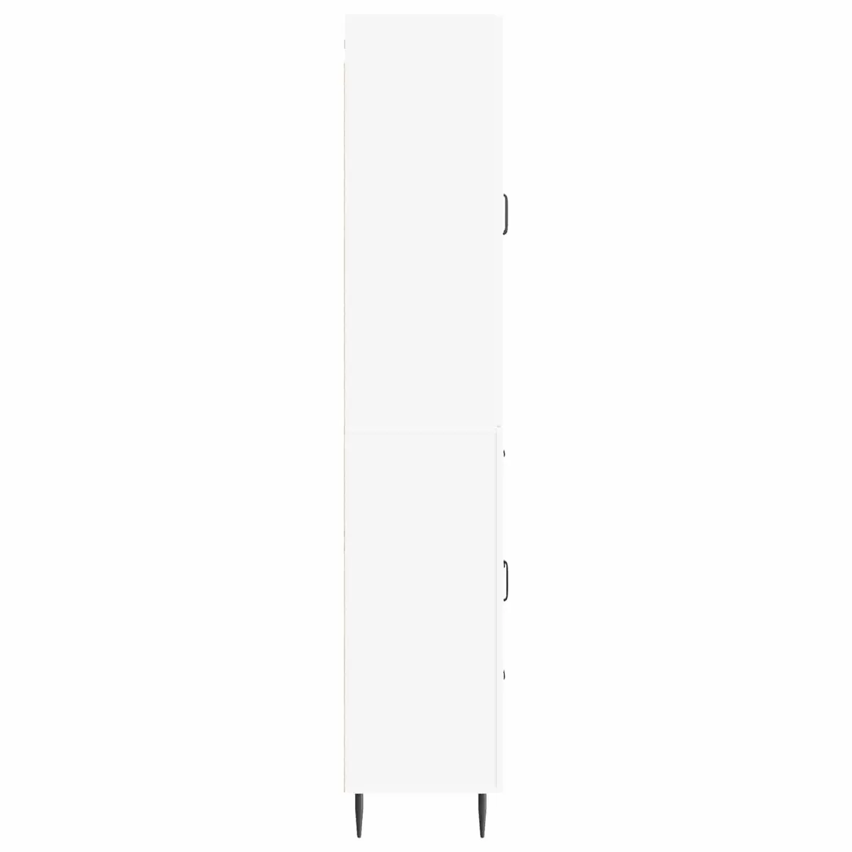 Cabinet Set White Modern 66 x 34.5 x 89.5 cm Engineered Wood
