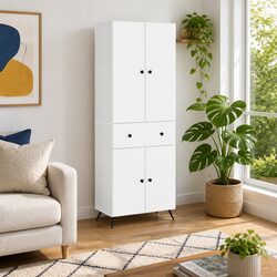 Modern White Furniture Set for Cozy Living Rooms