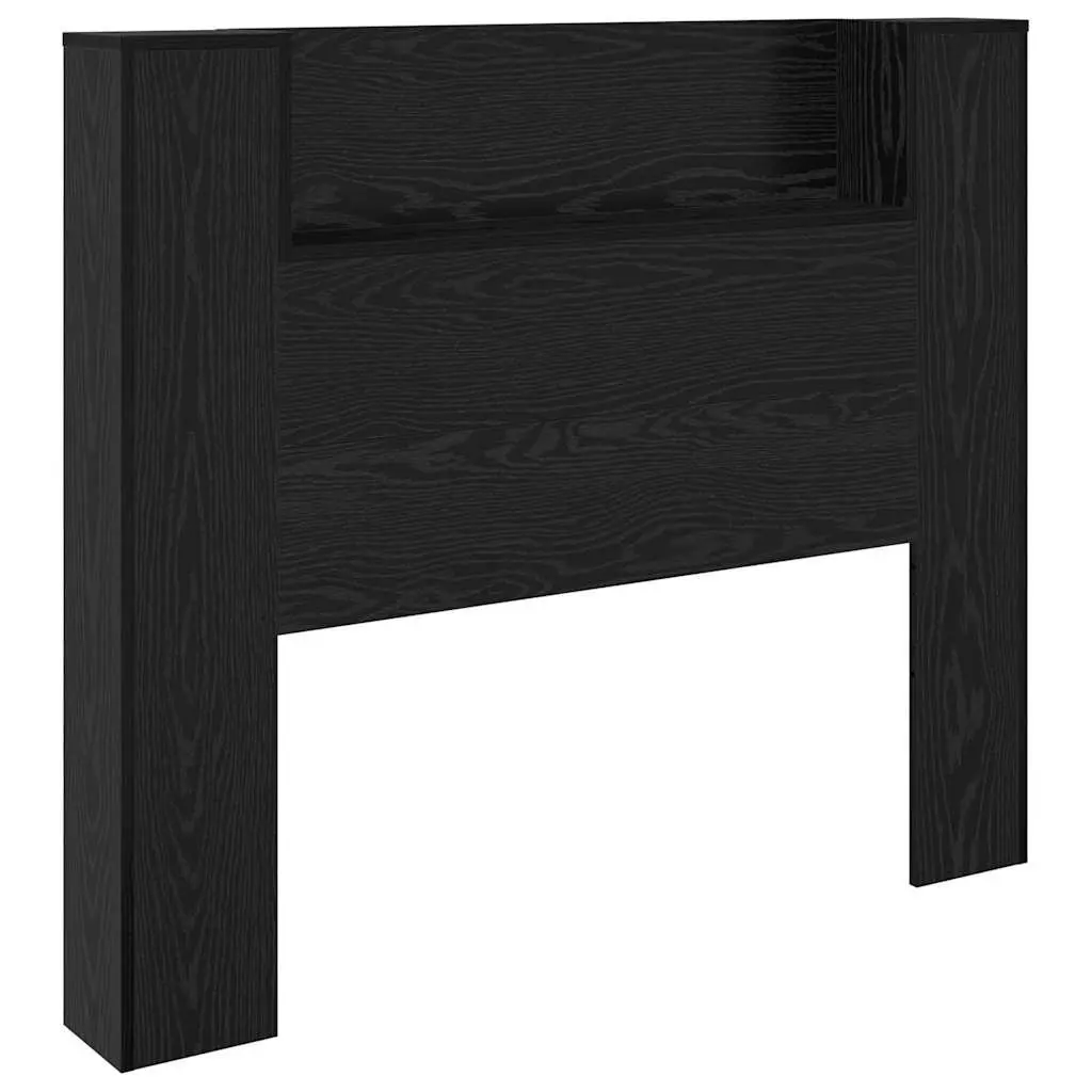 Storage Headboard with RGB LED Lights and Shelf