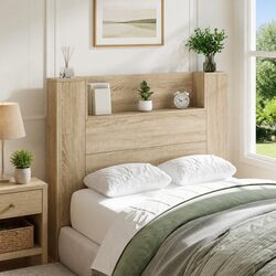 Warm Storage Headboard with RGB LED Lights