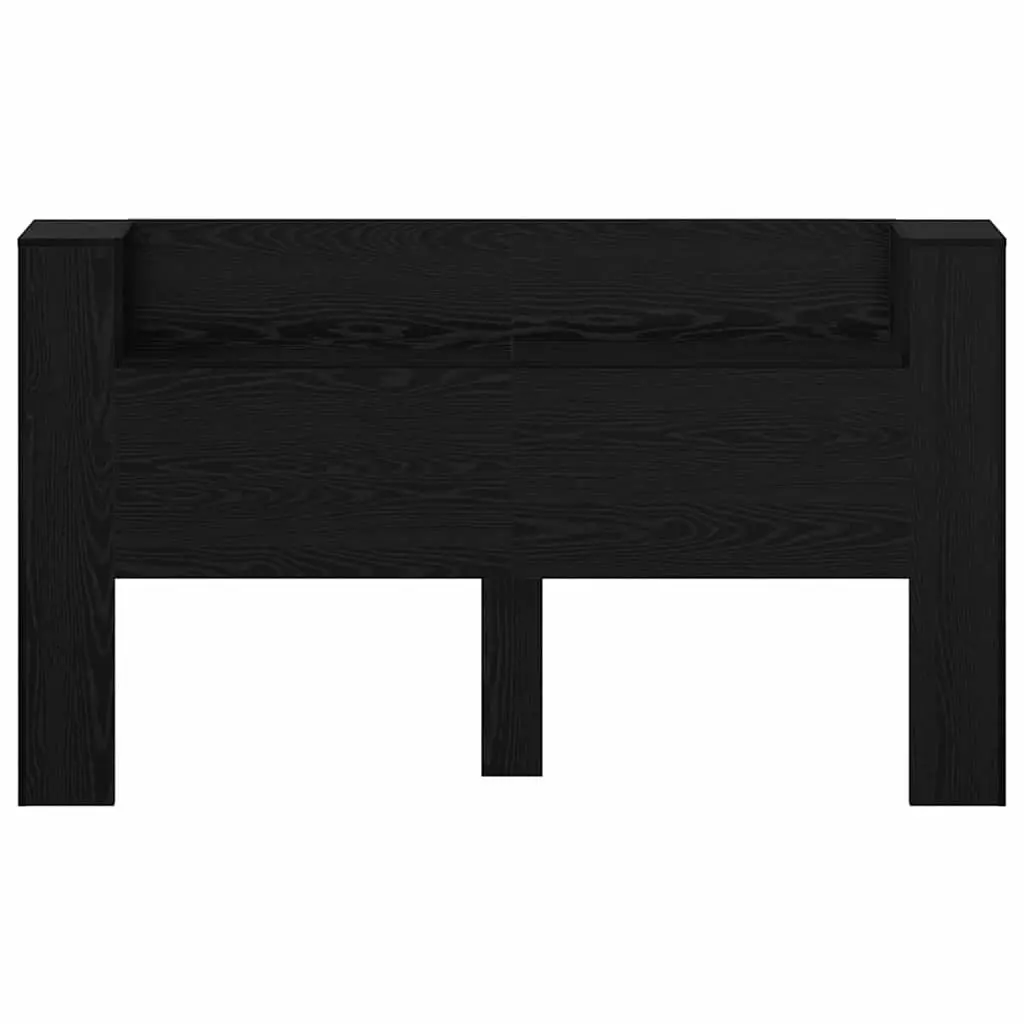 Storage Headboard with RGB LED Lights for Bedroom