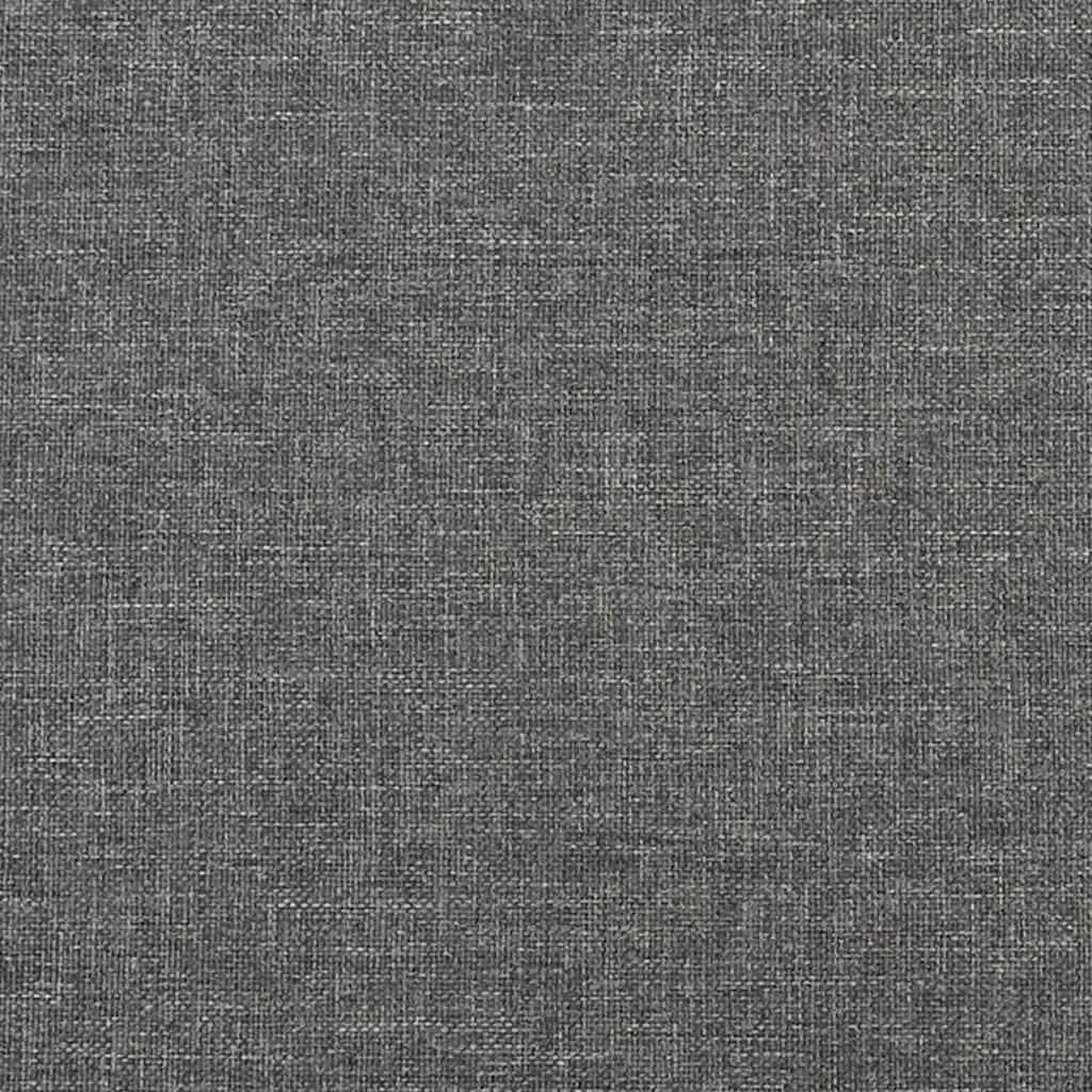 Relaxing Arm Chair Swivel Recliner Grey Fabric Padded Seat Armrests Living Room