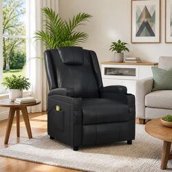 Cozy Electric Massage Chair with 6-Point Vibration