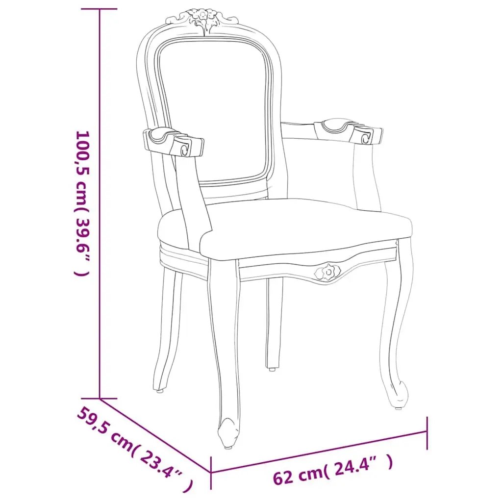 Dining Chairs Grey Velvet Upholstery Wooden Legs 2 Piece